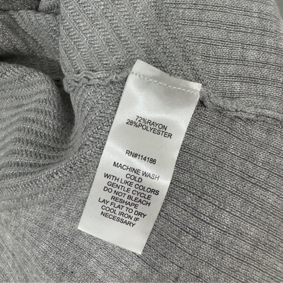 89TH+MADISON Grey Cardigan Woman size Small - Picture 7 of 7